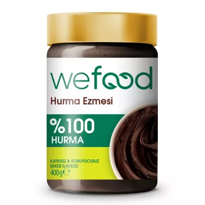 Wefood %100 Sade Hurma Ezmesi 400 Gr