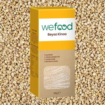 Wefood Beyaz Kinoa (300 gr) (1)