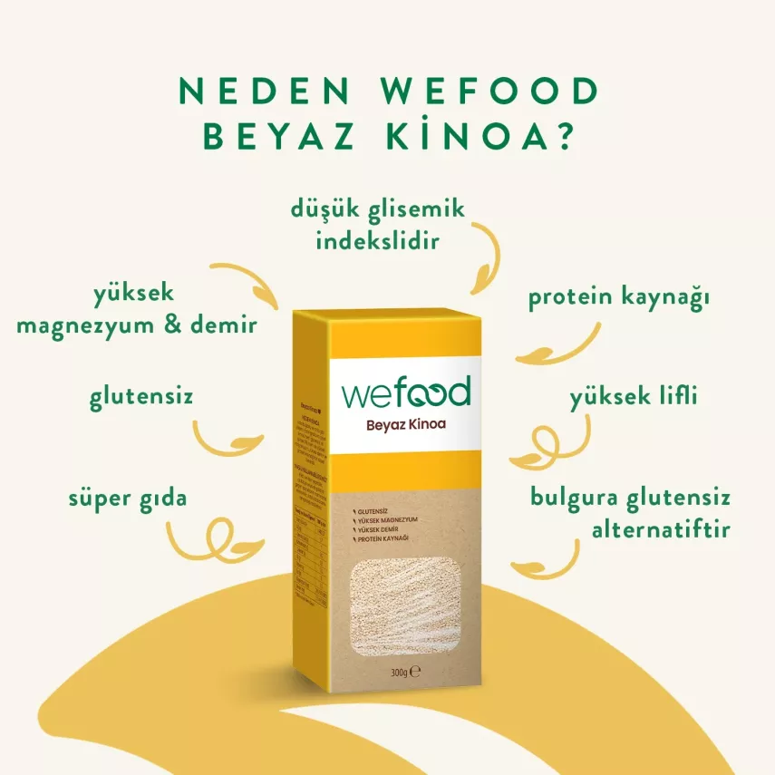 Wefood Beyaz Kinoa (300 gr) - 4
