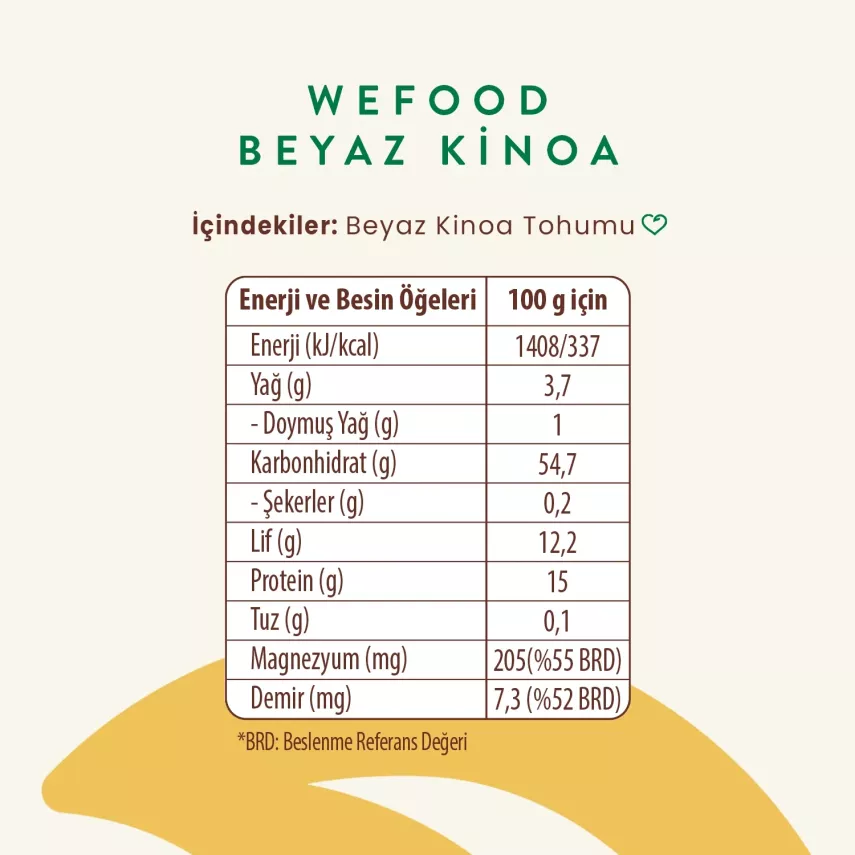 Wefood Beyaz Kinoa (300 gr) - 5