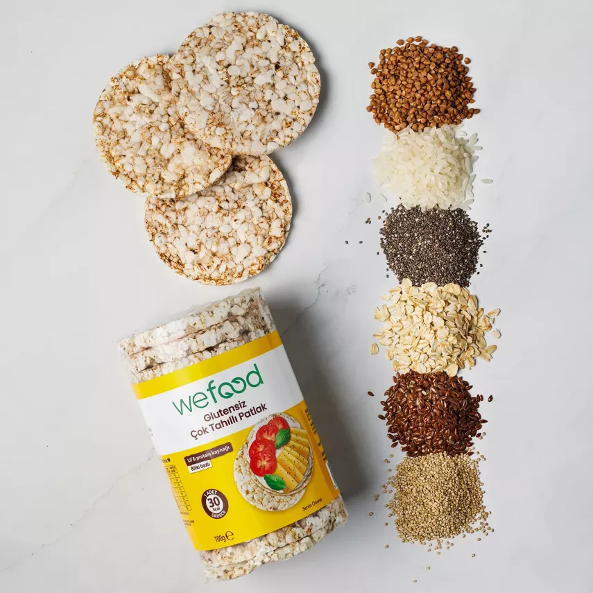 Wefood Çok Tahıllı Patlak (100 gr) 3'lü Set - 2