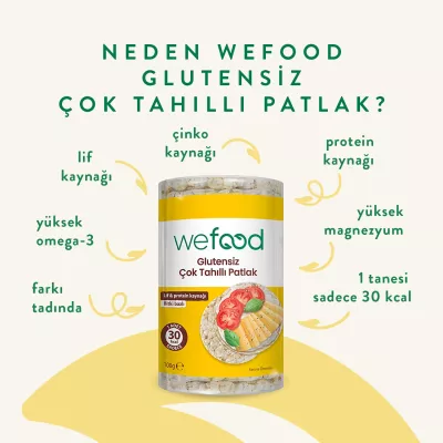 Wefood Çok Tahıllı Patlak (100 gr) - 4