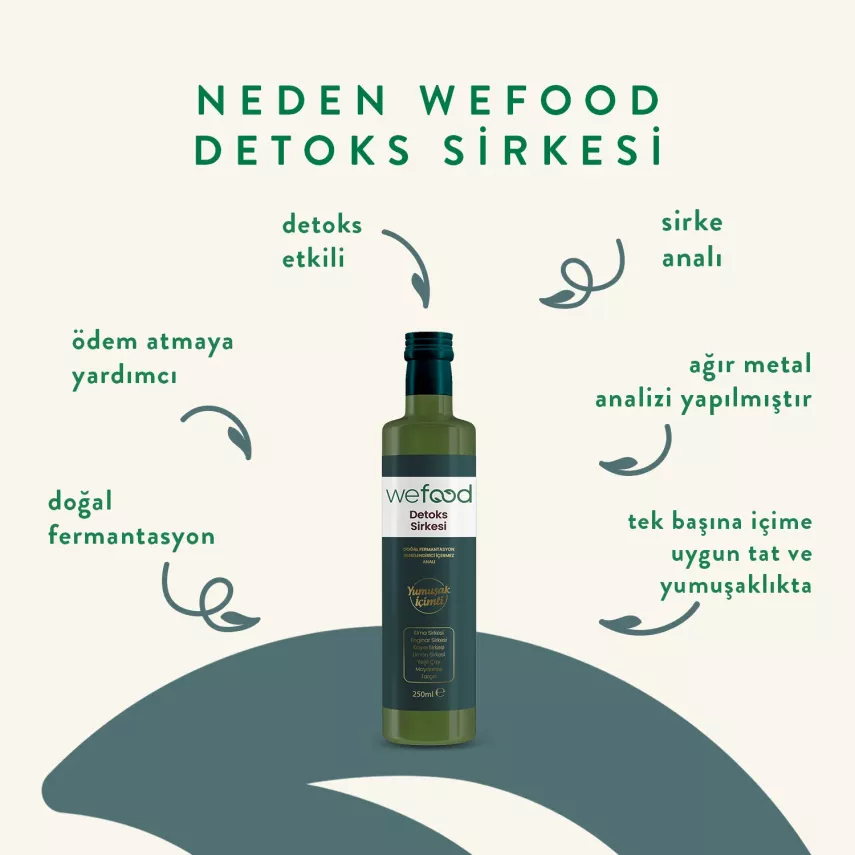 Wefood Detoks Sirkesi (250 ml) - 3
