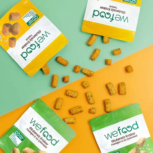 Wefood Glutensiz Fesleğenli Kraker 40 Gr - 8