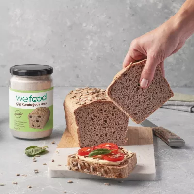 Wefood Çiğ Karabuğday Unu Glutensiz (350 gr) - 6