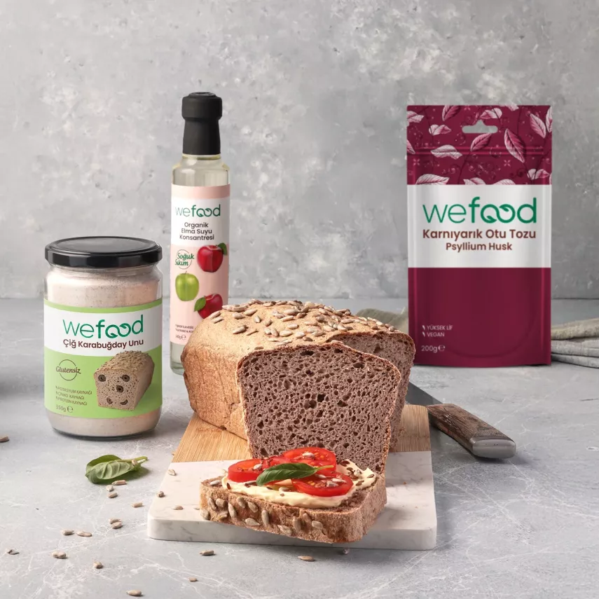 Wefood Çiğ Karabuğday Unu Glutensiz (350 gr) - 7