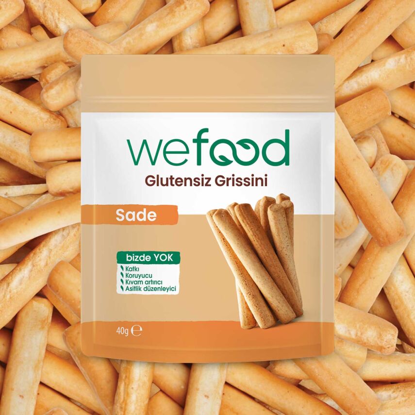 Wefood Glutensiz Sade Grissini (40 gr) - 2