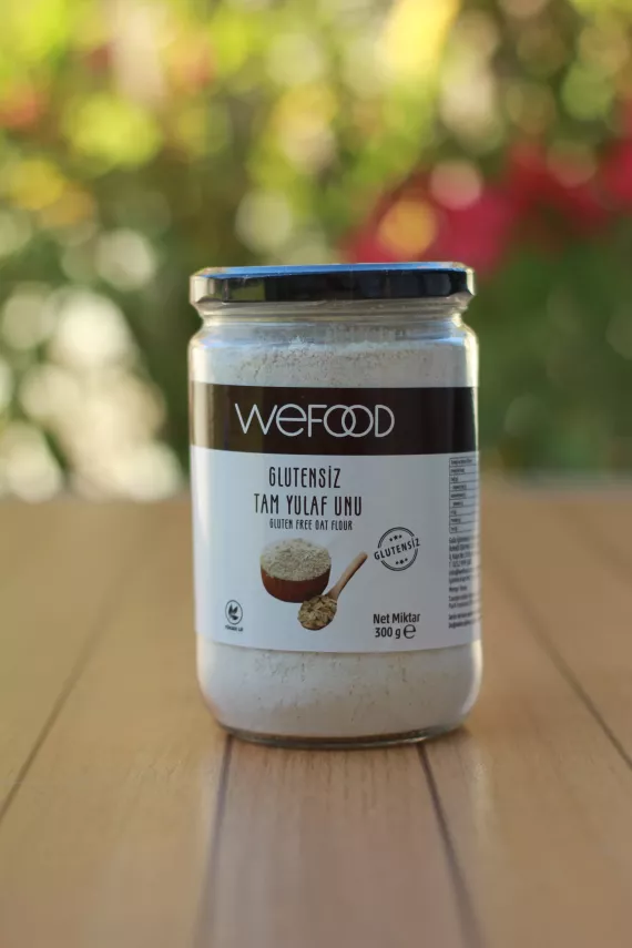 Wefood Glutensiz Tam Yulaf Unu 300 gr - 1