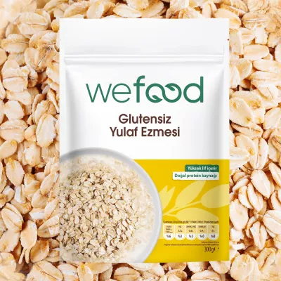 Wefood Glutensiz Yulaf Ezmesi (300 gr) - 3