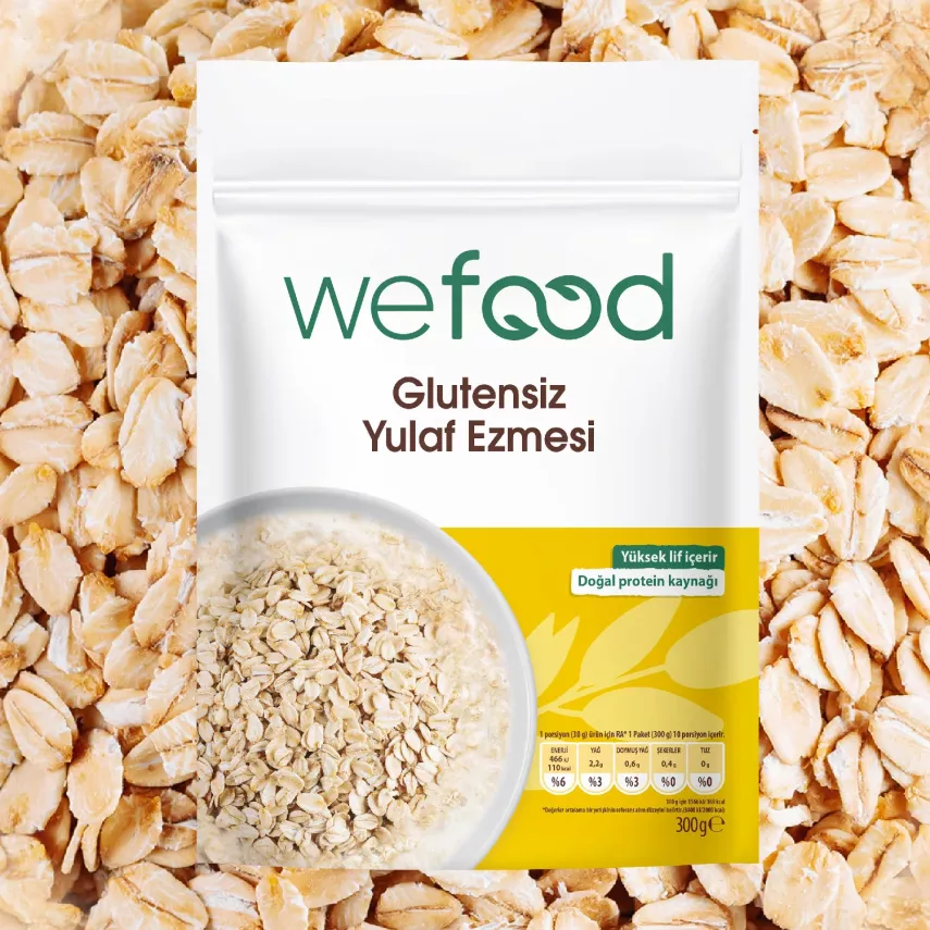 Wefood Glutensiz Yulaf Ezmesi (300 gr) - 3