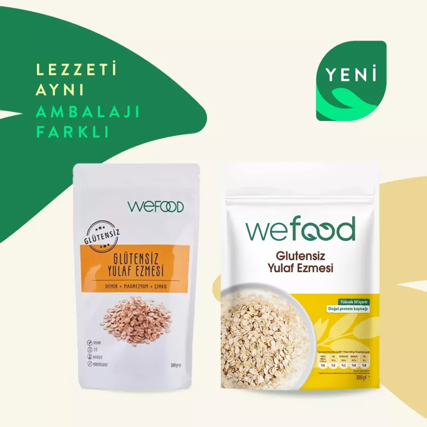 Wefood Glutensiz Yulaf Ezmesi (300 gr) - 4