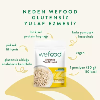 Wefood Glutensiz Yulaf Ezmesi (300 gr) - 5