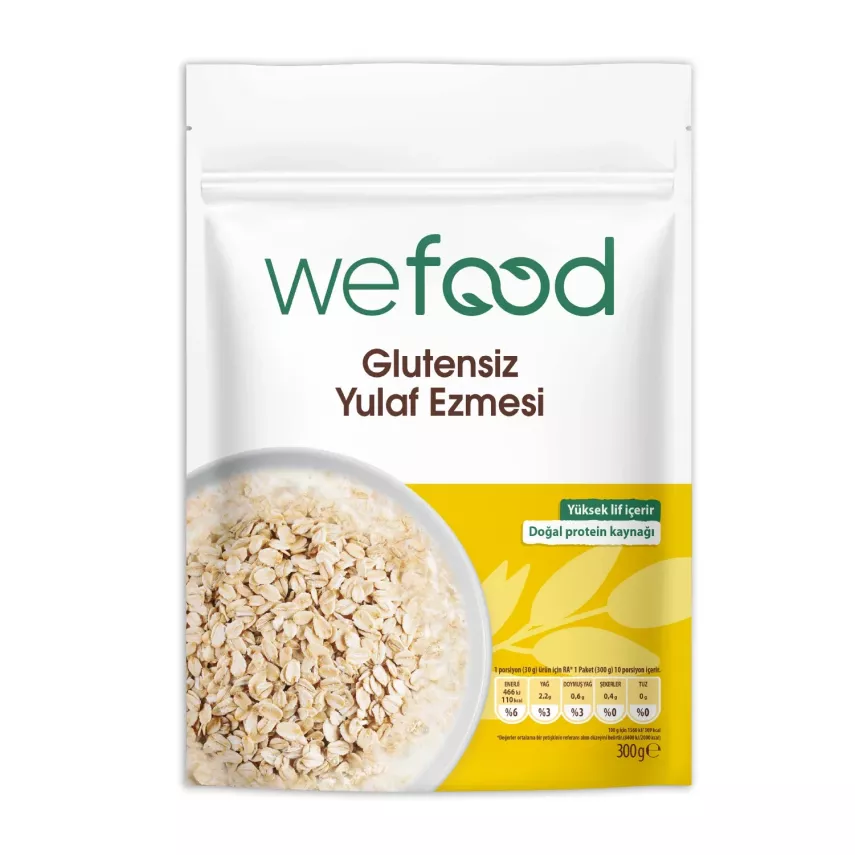 Wefood Glutensiz Yulaf Ezmesi (300 gr) - 1