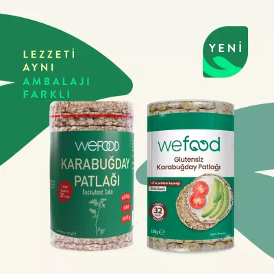 Wefood Karabuğday Patlağı (100 gr) - 3