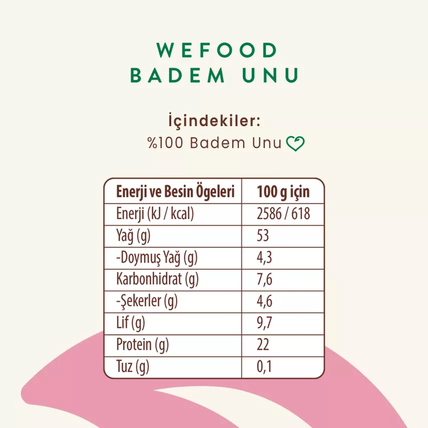 Wefood Glutensiz Badem Unu 250 Gr - 4