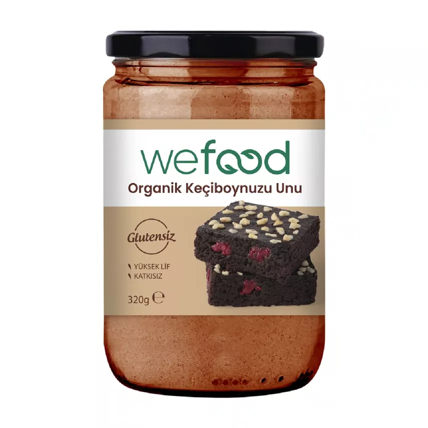 Wefood Organik Glutensiz Keçiboynuzu Unu 320 Gr - 1