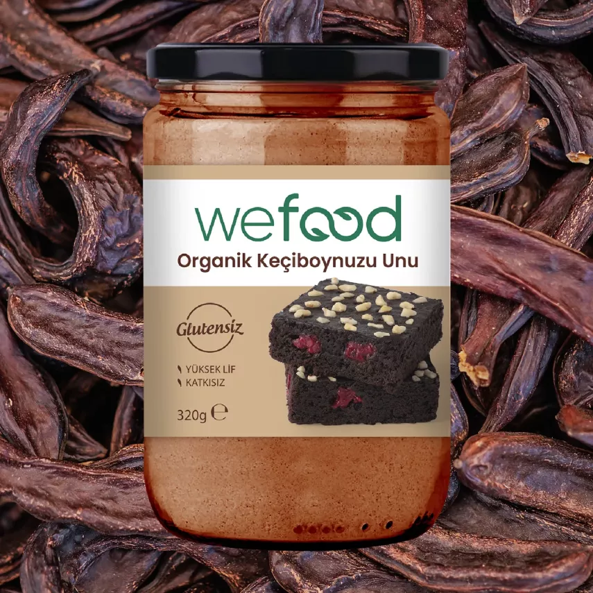 Wefood Organik Glutensiz Keçiboynuzu Unu 320 Gr - 2