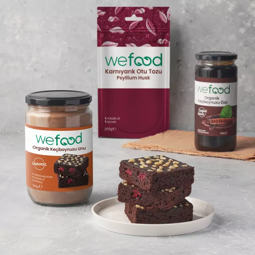 Wefood Organik Glutensiz Keçiboynuzu Unu 320 Gr - 8