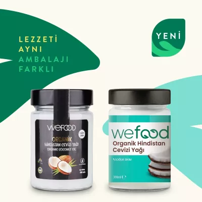 Wefood Organik Hindistan Cevizi Yağı Soğuk Sıkım (300 ml) - 3