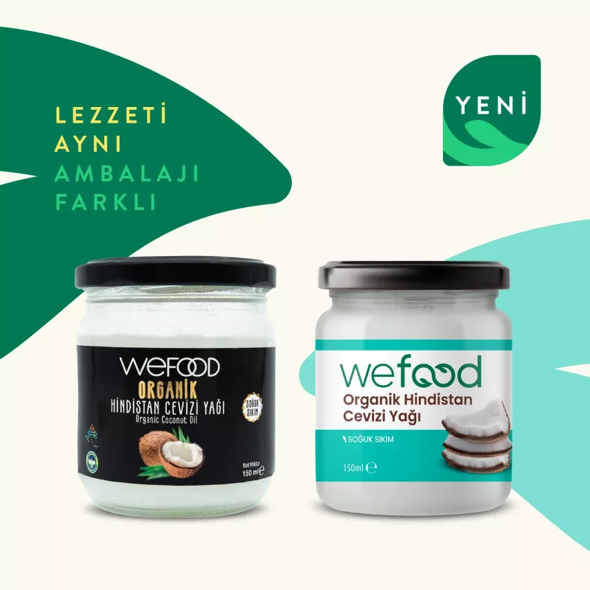 Wefood Organik Hindistan Cevizi Yağı (Soğuk Sıkım) 150 ml. - 3