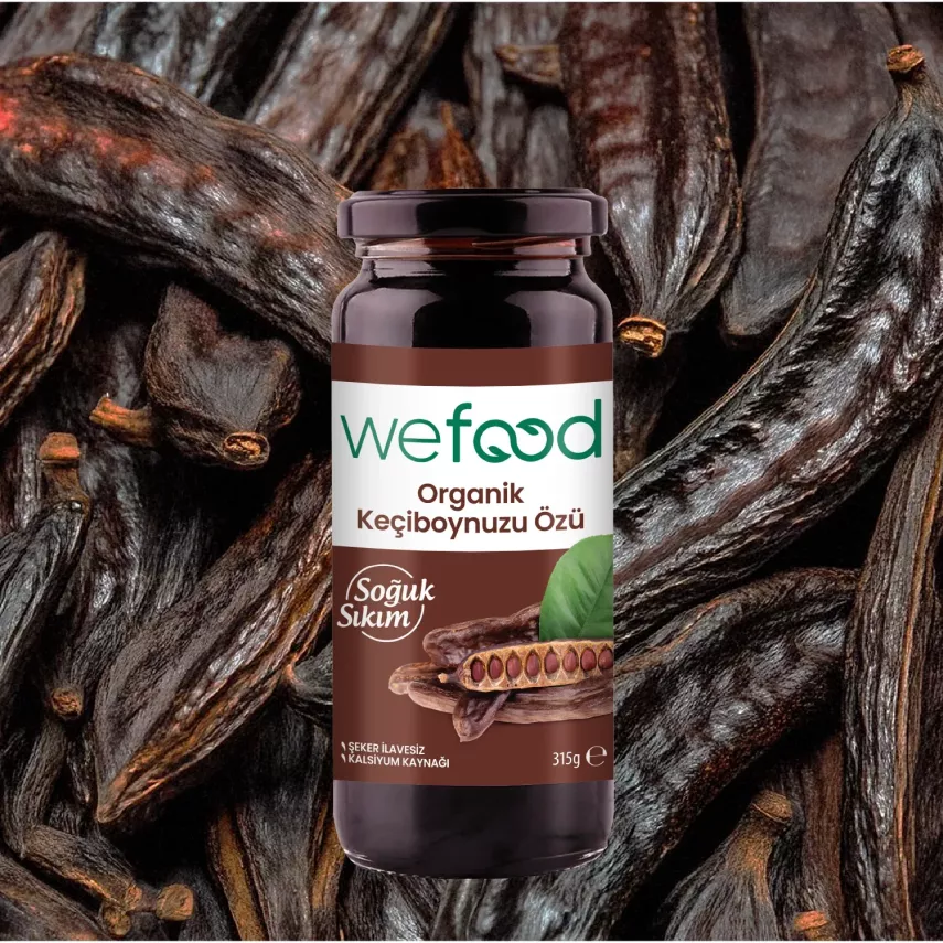 Wefood Organik Keçiboynuzu Özü Soğuk Sıkım (315 gr) - 2