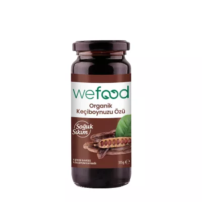 Wefood Organik Keçiboynuzu Özü Soğuk Sıkım (315 gr)