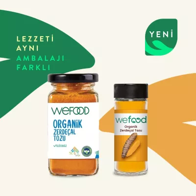 Wefood Organik Zerdeçal Tozu 55 Gr - 3