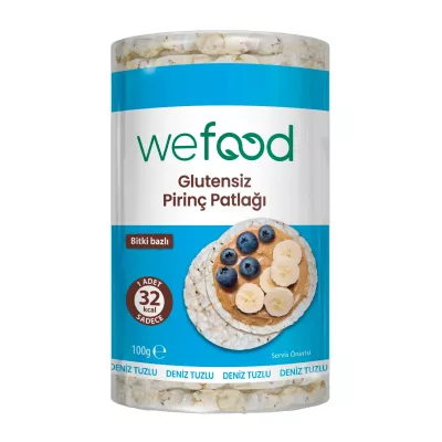 Wefood Pirinç Patlağı (100 gr)