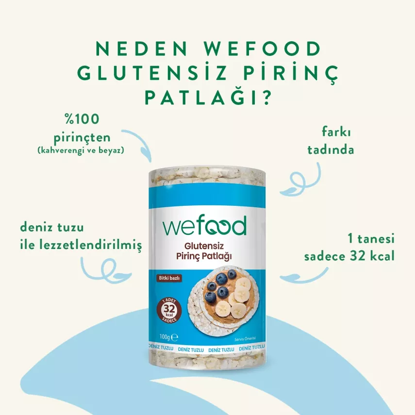 Wefood Pirinç Patlağı (100 gr) - 4