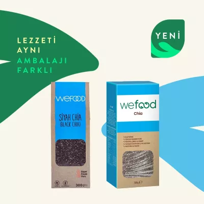Wefood Siyah Chia (300 gr) - 3