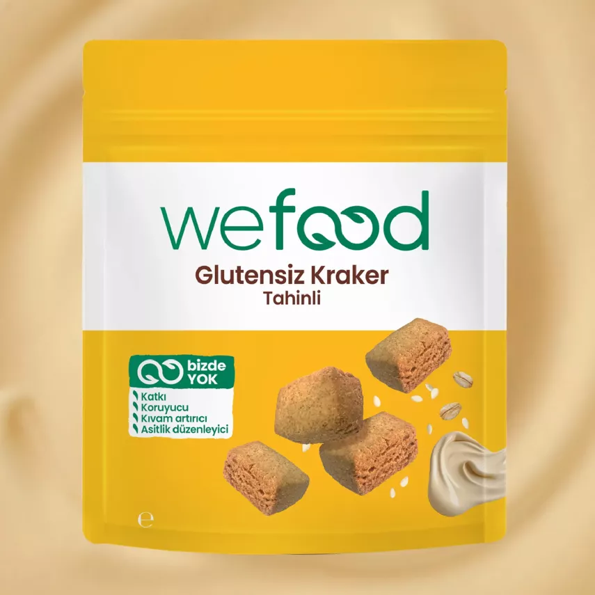 Wefood Glutensiz Tahinli Kraker 40 gr - 3