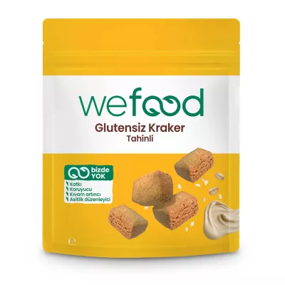 Wefood Glutensiz Tahinli Kraker 40 gr