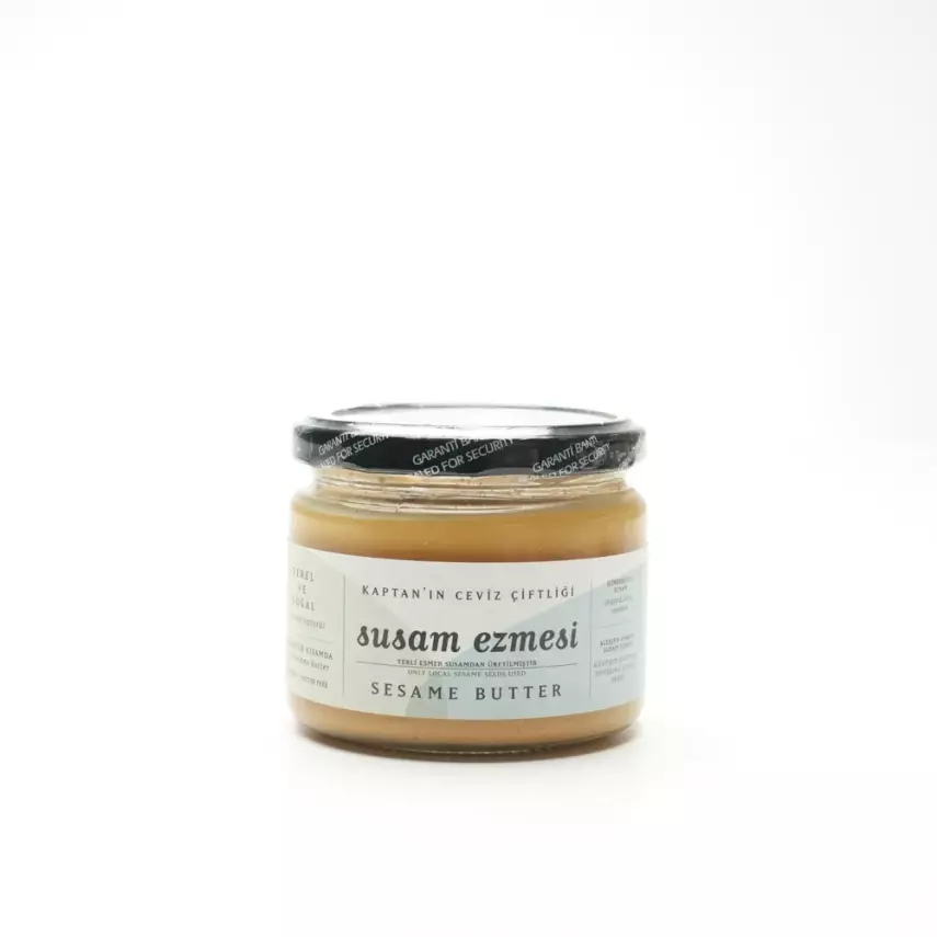 Kaptan'ın Ceviz Çiftliği Susam Ezmesi Glütensiz Vegan (250 gr) - 1